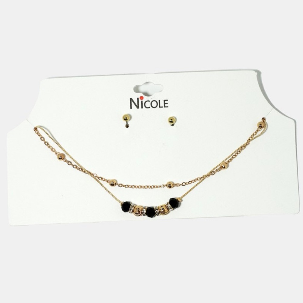 Nicole Necklace and Earrings Set